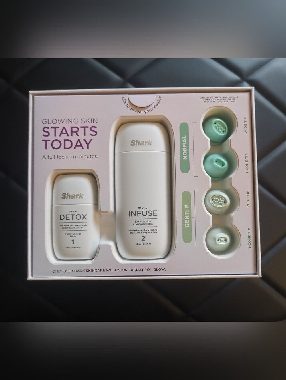 Brand New Shark FacialPro Glow at-Home Facial System (FH320) - Sealed - Picture 2 of 8